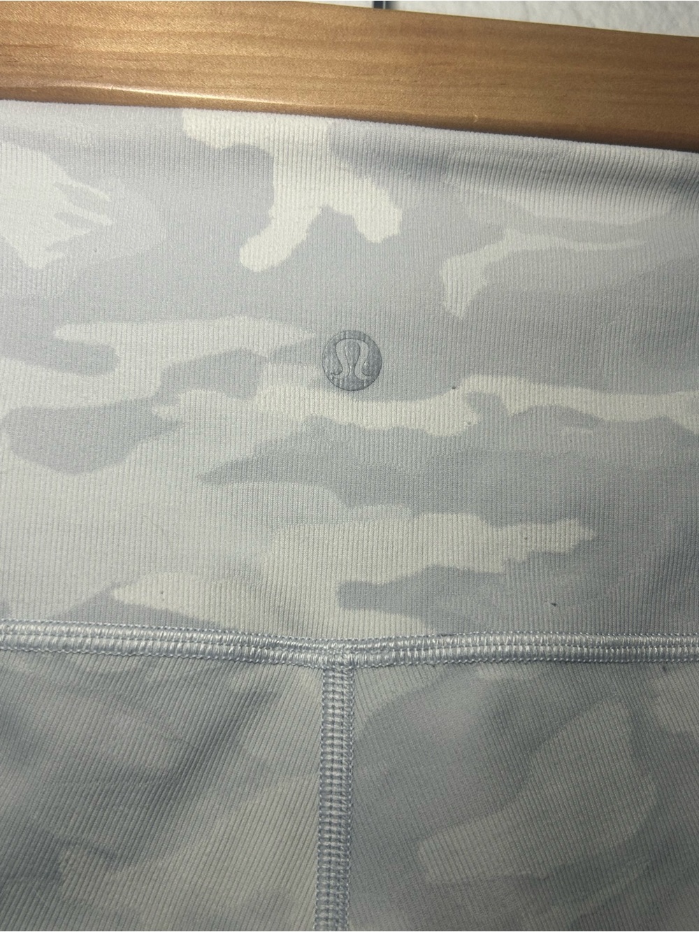 lululemon athletica Light Gray Camo leggings